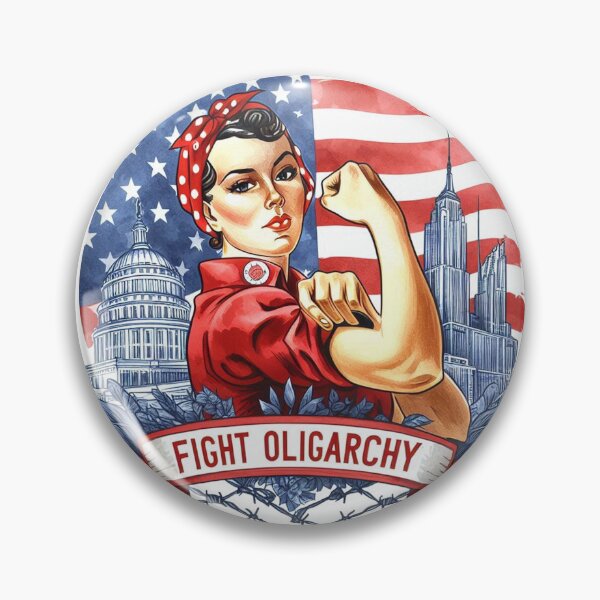 Item preview, Women Fight Oligarchy designed and sold by devonclemon.