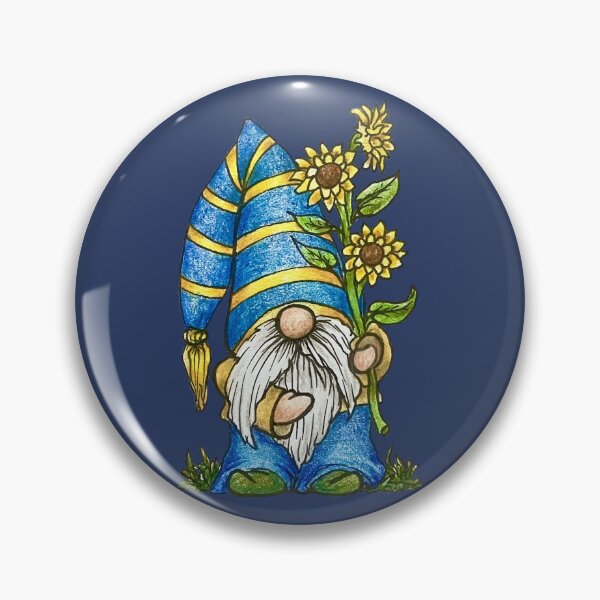 Item preview, Blue & Gold Gnome designed and sold by SarahCD13.
