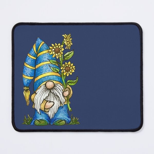 Item preview, Blue & Gold Gnome designed and sold by SarahCD13.