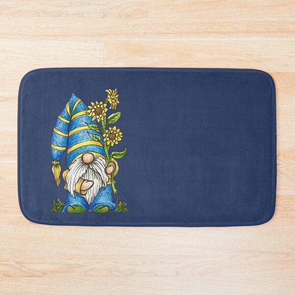 Item preview, Blue & Gold Gnome designed and sold by SarahCD13.