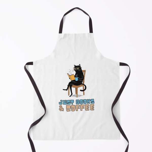 Item preview, Bookish Black Cat – Just Books & Coffee designed and sold by Meow Cat.