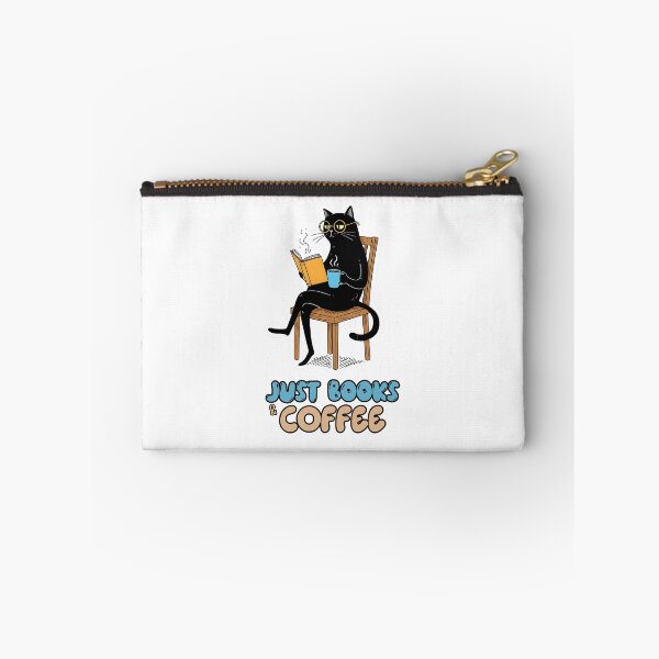 Item preview, Black Cat & Coffee – The Perfect Reading Companion designed and sold by Meow Cat.