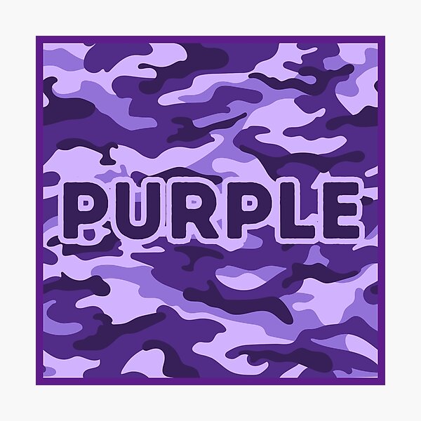 Item preview, Purple Camo designed and sold by UNK-Fatigues.