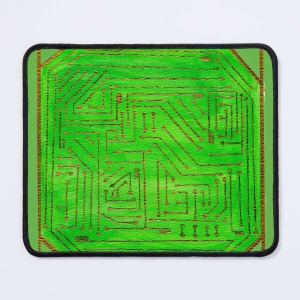 Item preview, The Green Circuit Board Labyrinth designed and sold by Betsy Phillips.