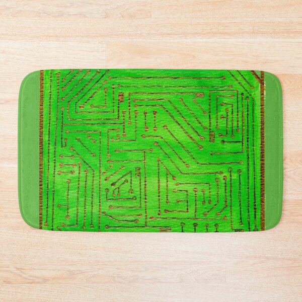 Item preview, The Green Circuit Board Labyrinth  designed and sold by Betsy Phillips.