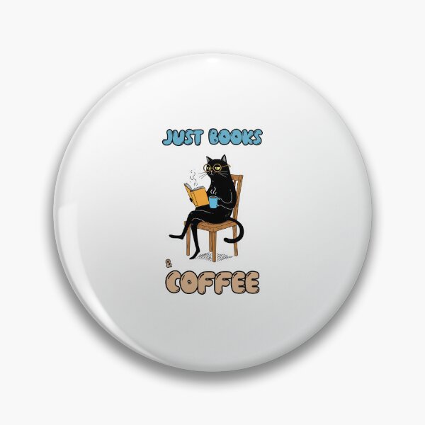 Item preview, Bookish Cat & Coffee – The Ultimate Reading Mood designed and sold by Meow Cat.