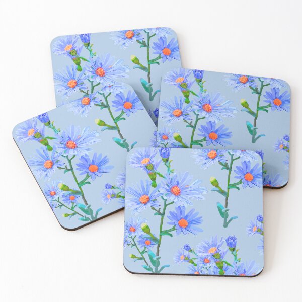 Item preview, Blue Asters designed and sold by AbigailHerman.