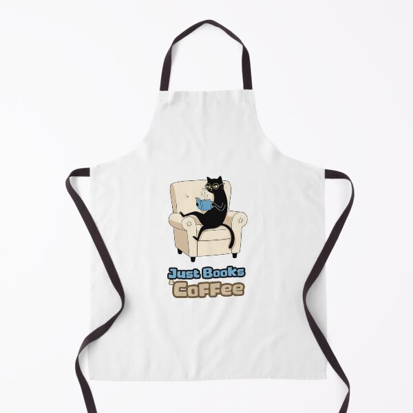 Item preview, Purrfectly Bookish – Black Cat & Coffee Lover designed and sold by Meow Cat.
