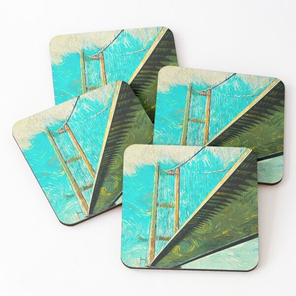 Item preview, Humber Bridge in Van Gogh Style – Hull, UK designed and sold by InspireSticker.