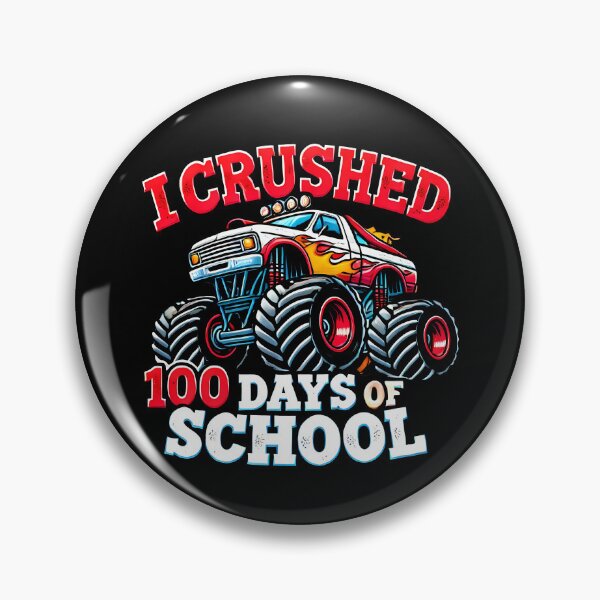 Item preview, I Crushed 100 Days of School Design designed and sold by Promise7Land.