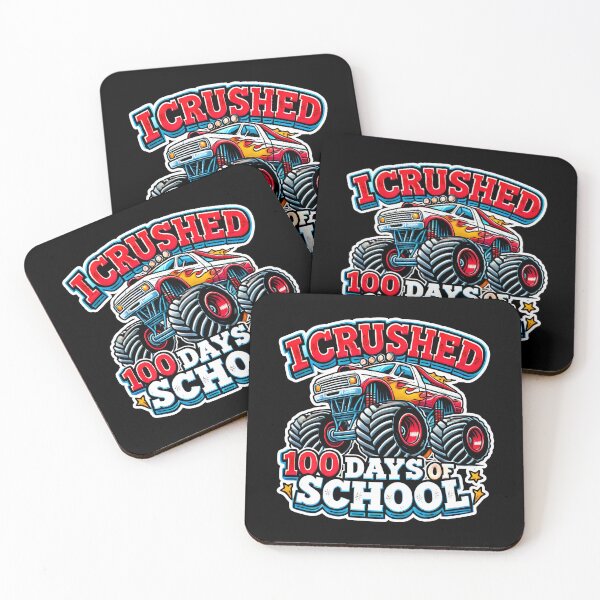 Item preview, I Crushed 100 Days of School Design designed and sold by Promise7Land.