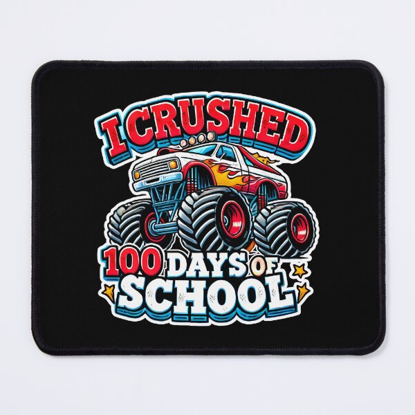 Item preview, I Crushed 100 Days of School Design designed and sold by Promise7Land.