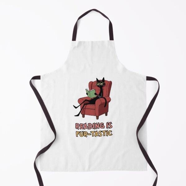 Item preview, Funny Black Cat Reading – Fur-tastic Bookworm designed and sold by Meow Cat.