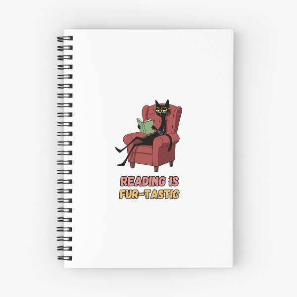 Item preview, Bookish Cat & Books – The Fur-tastic Life designed and sold by Meow Cat.