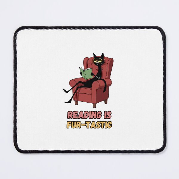 Item preview, Bookish Cat & Books – The Fur-tastic Life designed and sold by Meow Cat.