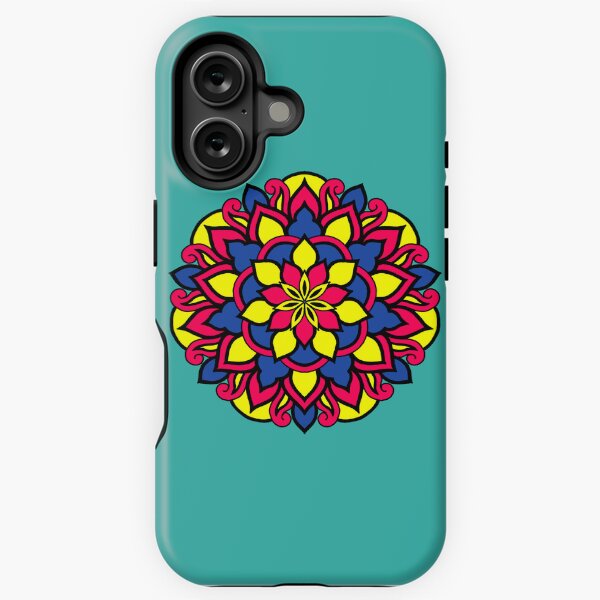 Vista previa del artículo con la obra «Mandala colorido», diseñado y vendido por Artelligentt.