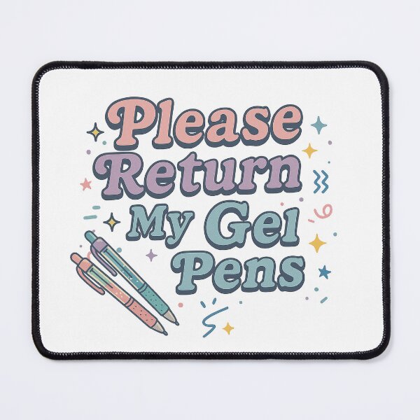 Item preview, Please Return My Gel Pens Shirt – Funny 90s School Nostalgia Tee designed and sold by DatShirtCo420.