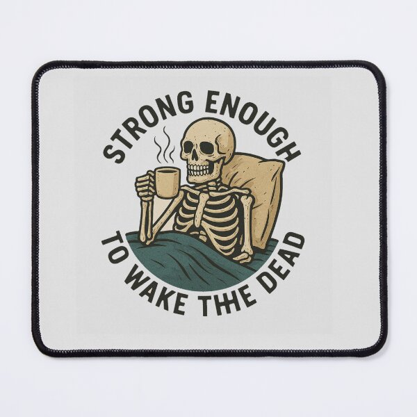 Item preview,  Skeleton Drinking coffee designed and sold by Kimmy and Zamiah Art.
