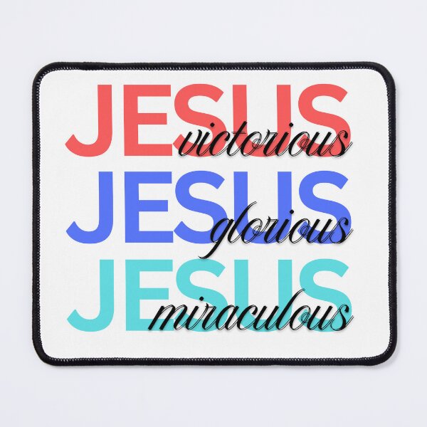 Item preview, Jesus Victorious Glorious Miraculous Christian Faith Design designed and sold by PolynesianGrace.