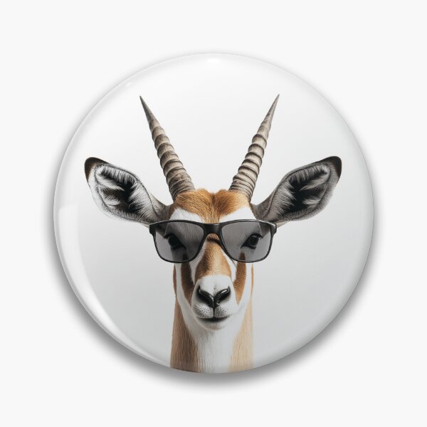 Item preview, Funny cool Springbok wearing sunglasses designed and sold by LazyOwlStore.