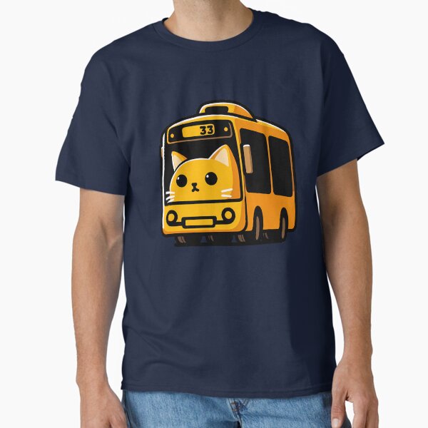 Item preview, Cat Bus designed and sold by Funny Vintage Stickers And T-Shirts.