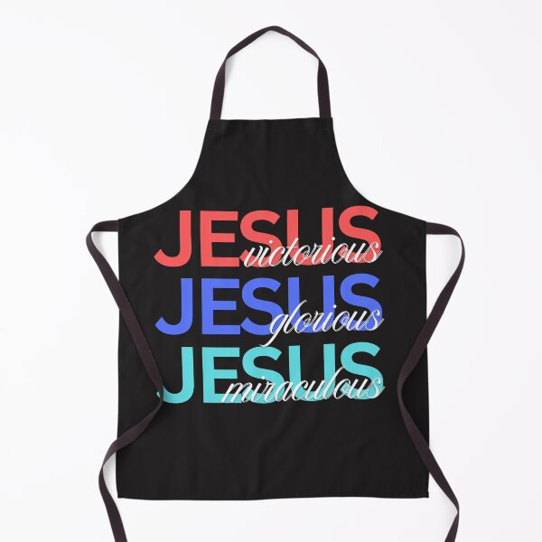 Item preview, Jesus Victorious Glorious Miraculous Christian Faith Design - white text designed and sold by PolynesianGrace.
