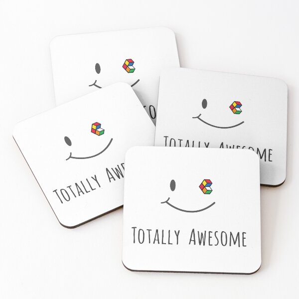 Item preview, Totally Awesome! (black) designed and sold by best-cube-au.