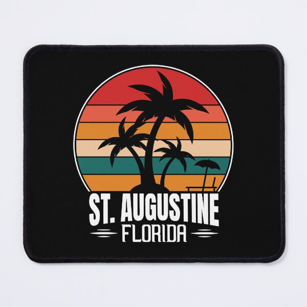 Item preview, St. Augustine Florida Sunset Palm Trees Beach Vintage T-shirt designed and sold by KGN CREATIVITY.