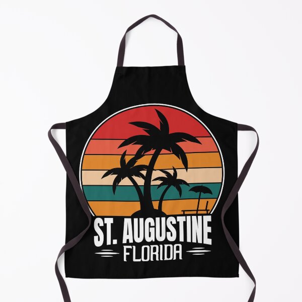 Item preview, St. Augustine Florida Sunset Palm Trees Beach Vintage T-shirt designed and sold by KGN CREATIVITY.