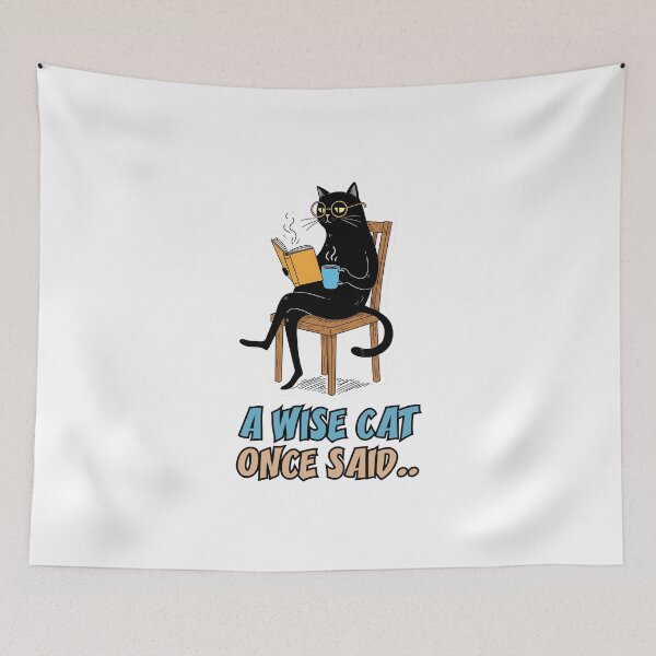 Item preview, Black Cat Bookworm – The Purr-fect Reader designed and sold by Meow Cat.