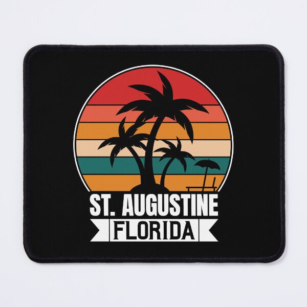 Item preview, St. Augustine Florida Sunset Palm Trees Beach Vintage T-shirt designed and sold by KGN  CREATIVITY.