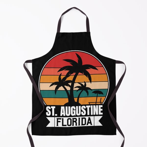 Item preview, St. Augustine Florida Sunset Palm Trees Beach Vintage T-shirt designed and sold by KGN CREATIVITY.