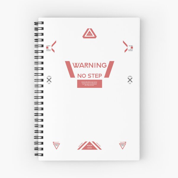 Item preview, Warning No Step designed and sold by Mecha-Hexx-Punk.