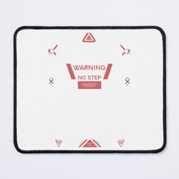 Item preview, Warning No Step designed and sold by Mecha-Hexx-Punk.