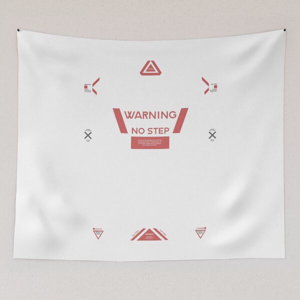 Item preview, Warning No Step designed and sold by Mecha-Hexx-Punk.