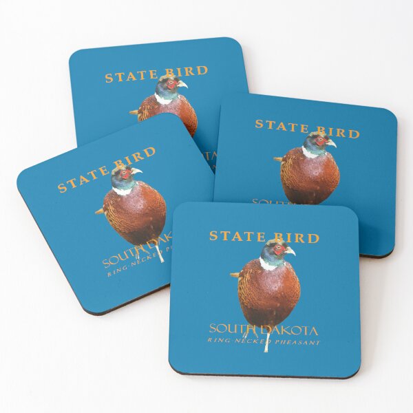 Item preview, South Dakota Territory Bird The Ring-Necked Pheasant designed and sold by taiche.