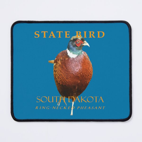 Item preview, South Dakota Territory Bird The Ring-Necked Pheasant designed and sold by taiche.