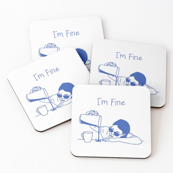Item preview, I’m Fine designed and sold by ethnicdrawing.