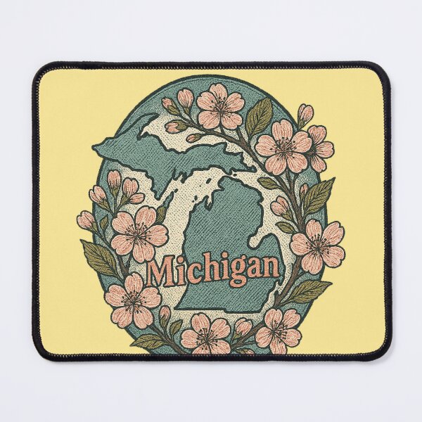 Item preview, Michigan Cherry Blossoms designed and sold by FrictionMaxxing.