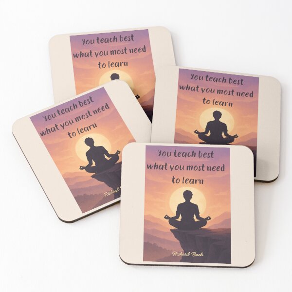 Item preview, Spiritual Quote – You Teach What You Learn designed and sold by PranaLume.
