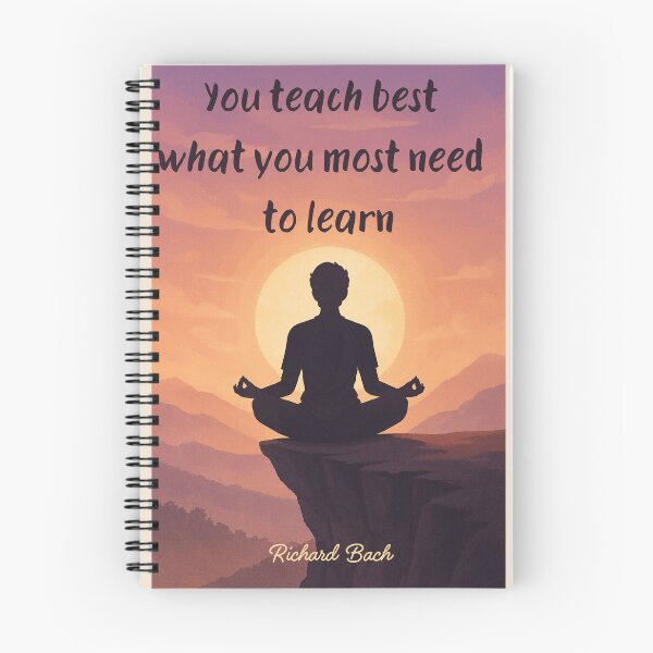 Item preview, Spiritual Quote – You Teach What You Learn designed and sold by PranaLume.