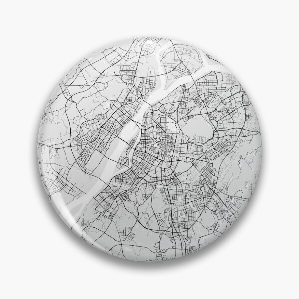 Item preview, Nanjing City Map of Jiangsu, China - Light designed and sold by deMAP.