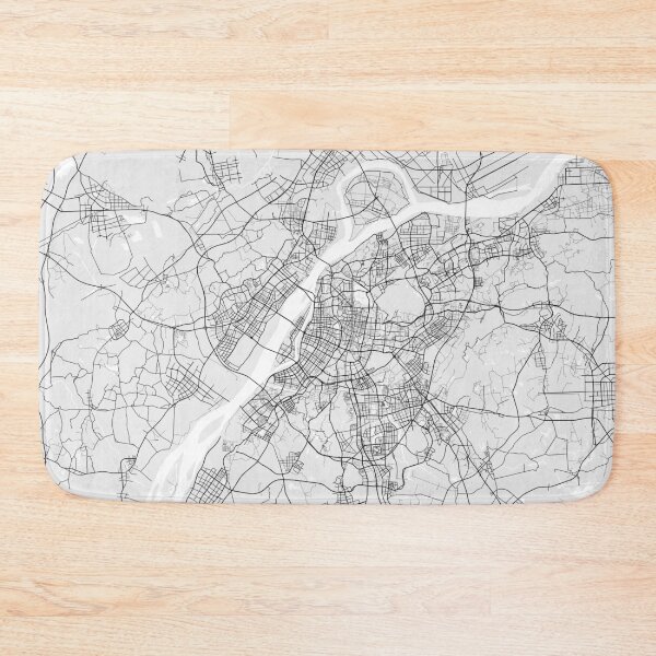 Item preview, Nanjing City Map of Jiangsu, China - Light designed and sold by deMAP.