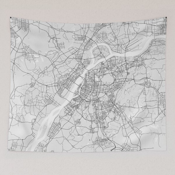 Item preview, Nanjing City Map of Jiangsu, China - Light designed and sold by deMAP.