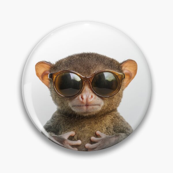 Item preview, Funny cool Tarsier wearing sunglasses designed and sold by LazyOwlStore.