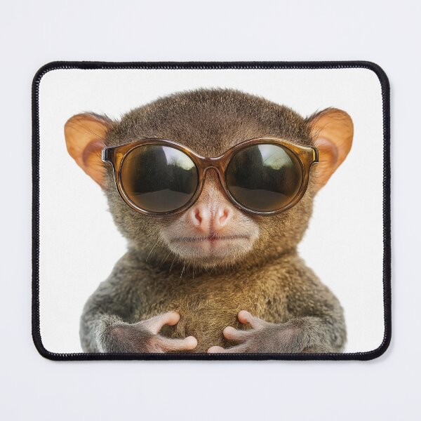 Item preview, Funny cool Tarsier wearing sunglasses designed and sold by LazyOwlStore.