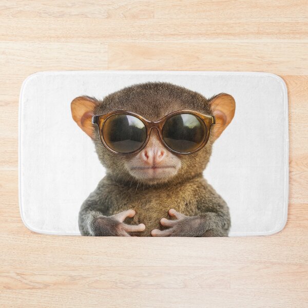 Item preview, Funny cool Tarsier wearing sunglasses designed and sold by LazyOwlStore.