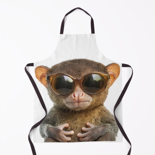 Item preview, Funny cool Tarsier wearing sunglasses designed and sold by LazyOwlStore.