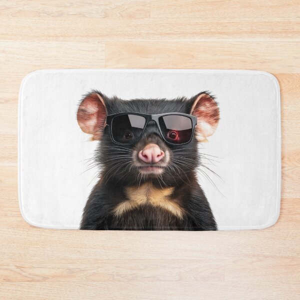 Item preview, Funny cool Tasmanian devil wearing sunglasses designed and sold by LazyOwlStore.