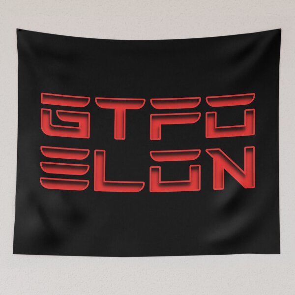 Item preview, GTFO Elon designed and sold by AintJames.